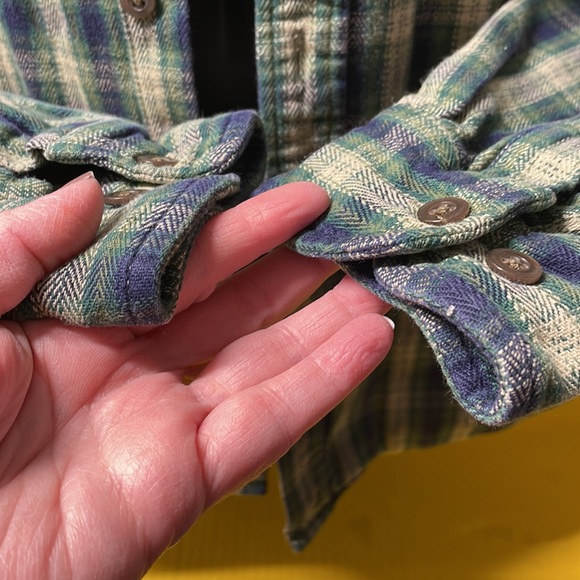 Mens 2XL long sleeve button down shirt, brand name Ten West, preowned - Picture 4 of 7